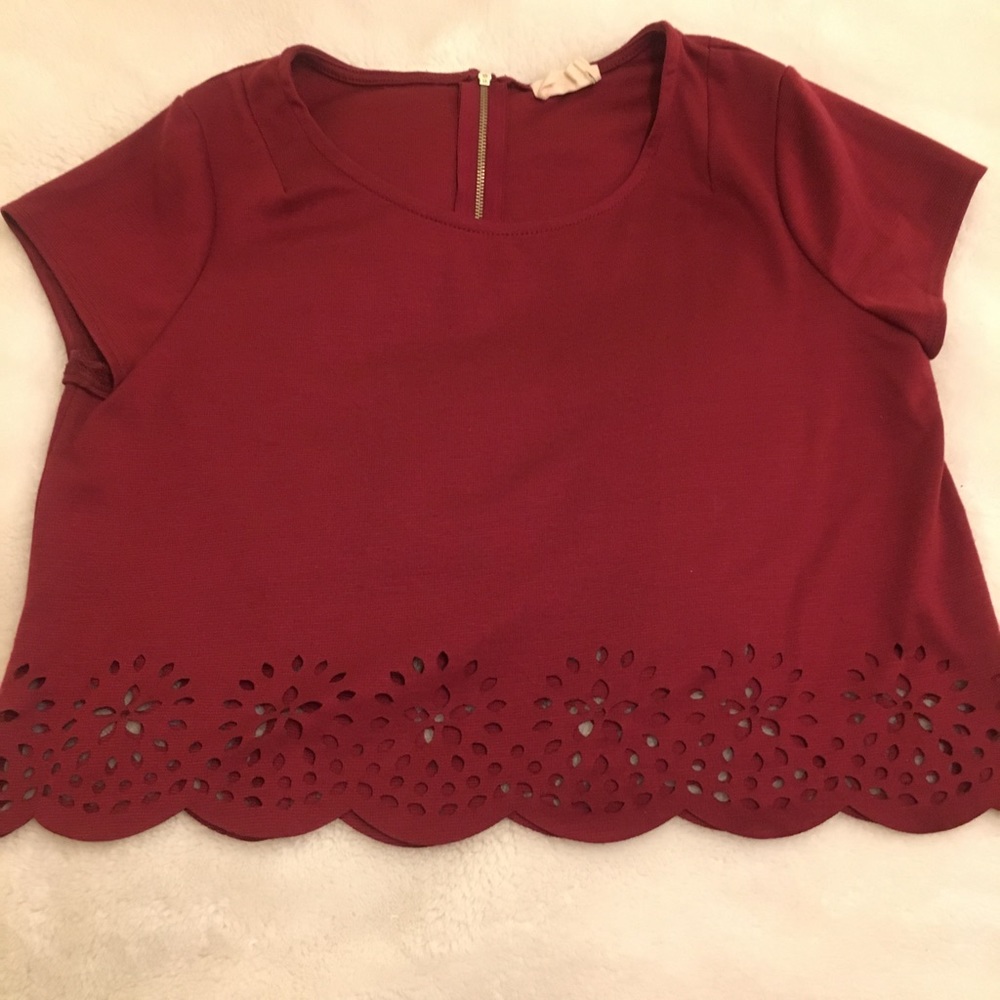 Pins and Needles crop top